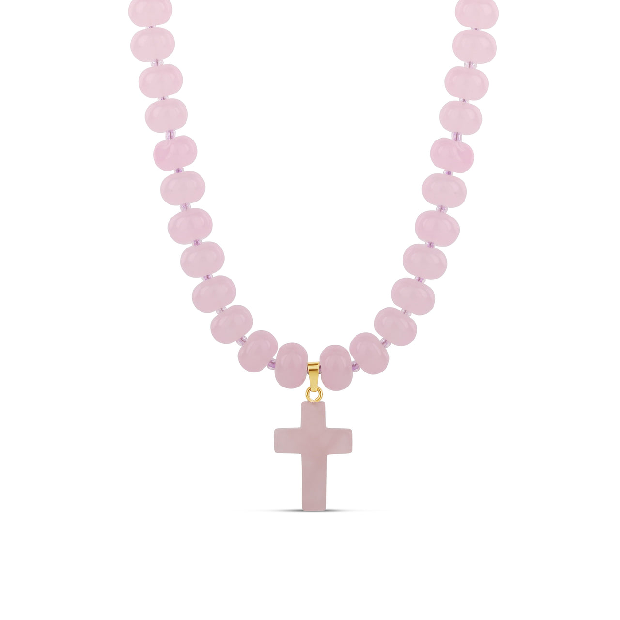 Pink Cross Necklace | Faith Meets Fashion
