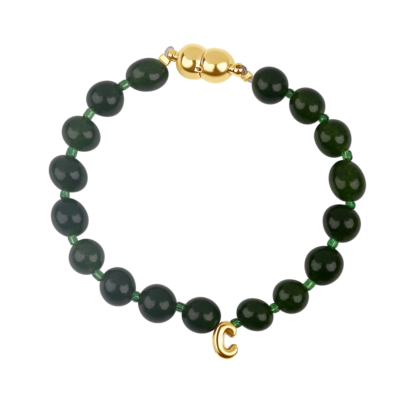 The Magnetic Initial Bracelet