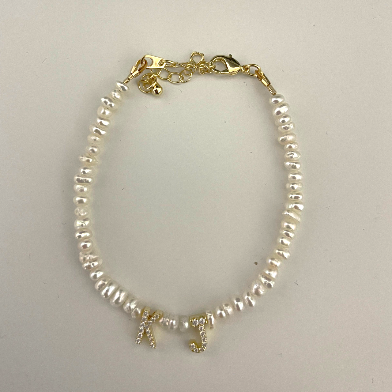 The Pearl Initial Bracelet (PREORDER)