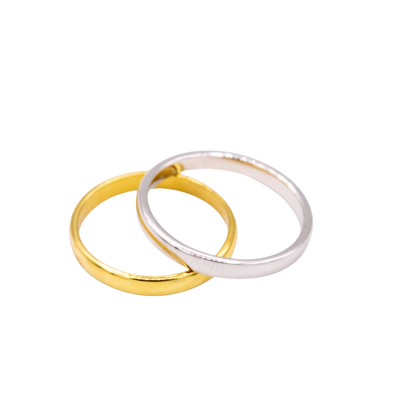 Simple Thick Gold Ring