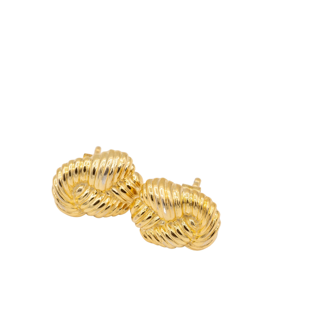 The Twisted Gold Studs