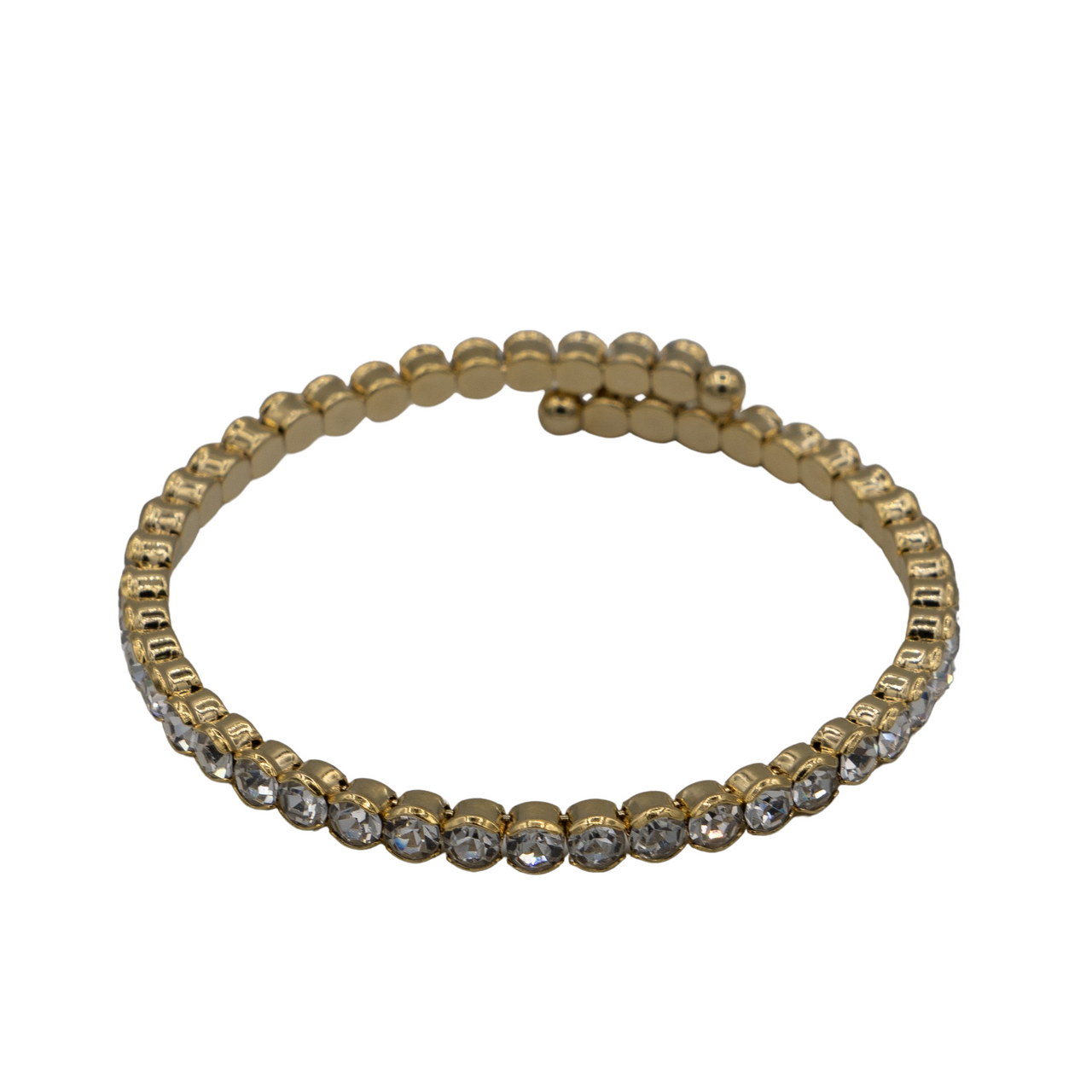 The Thick Tennis Adjustable Bangle