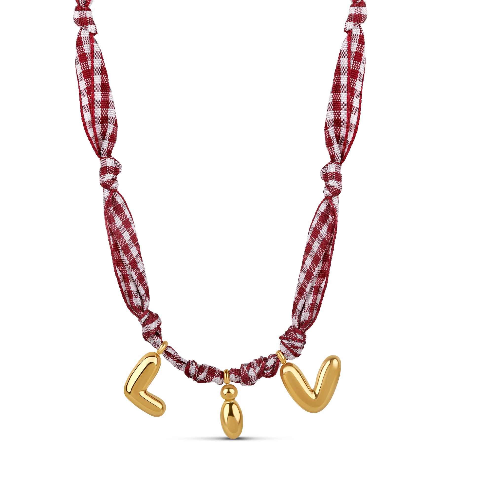 PERSONALIZED FABRIC NECKLACE