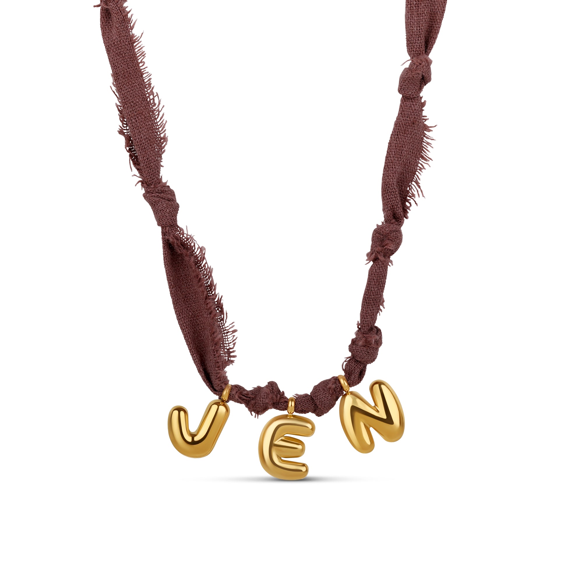 PERSONALIZED FABRIC NECKLACE