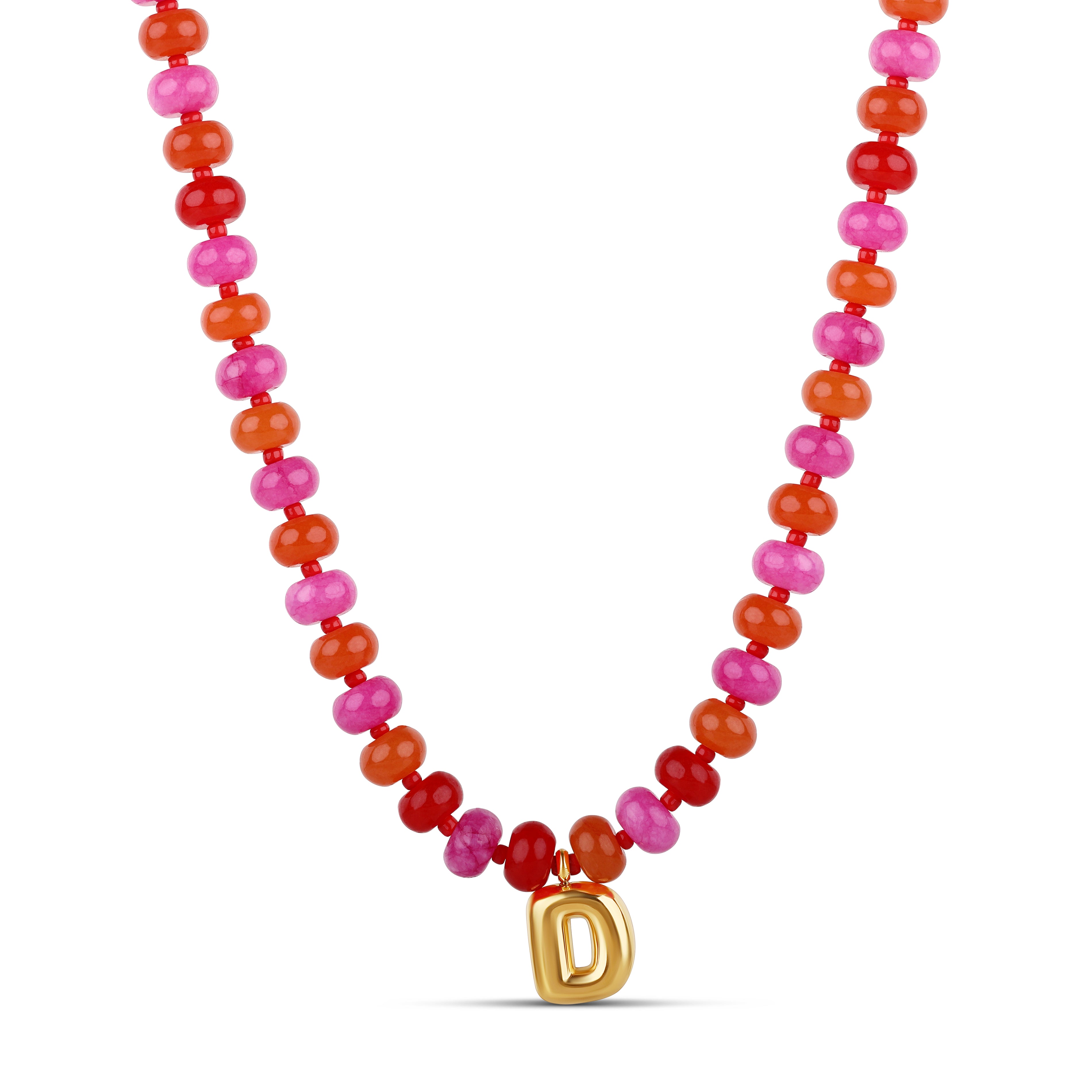 The Bubble Initial Necklace 2.0