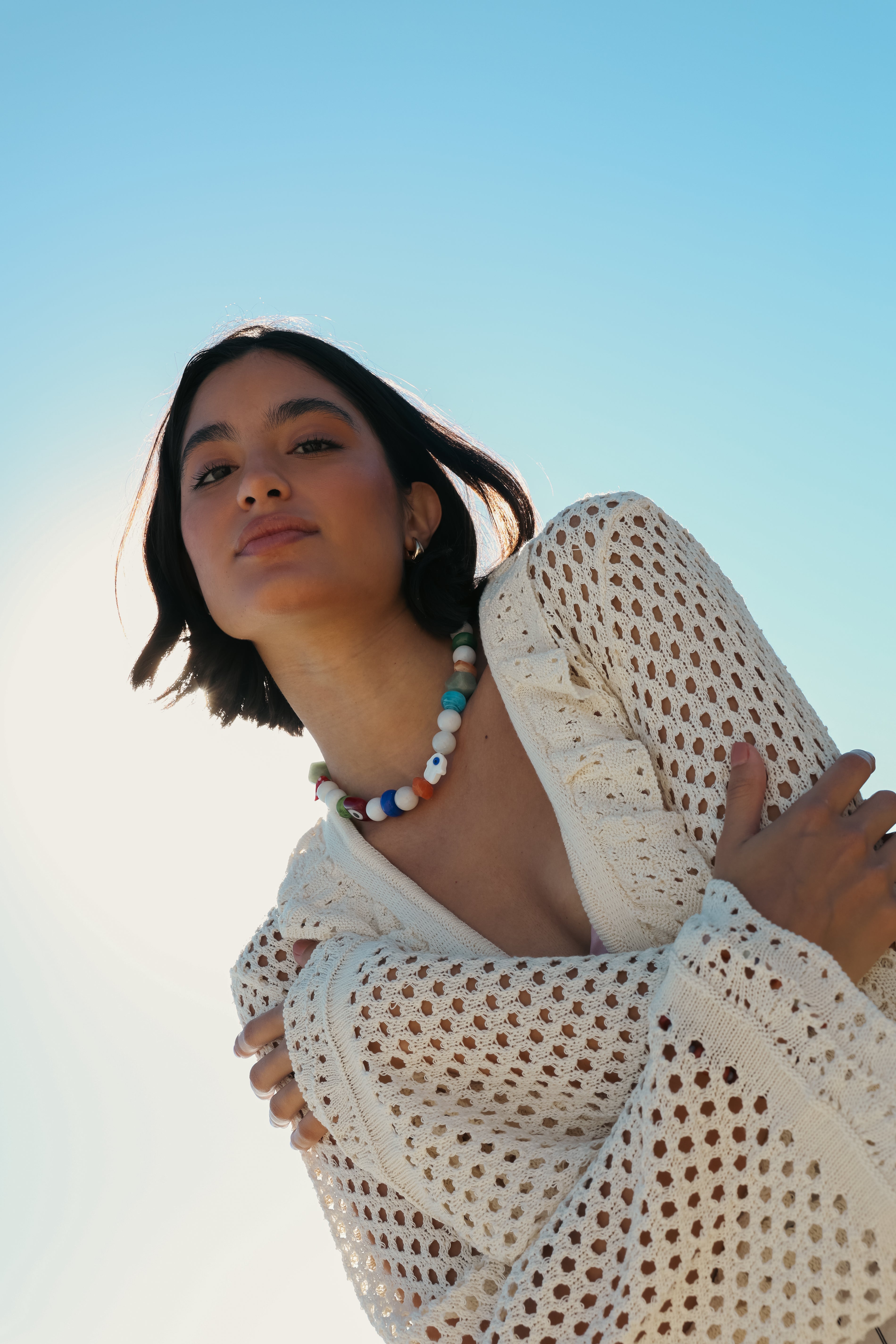 Vibrant Charm Bead Necklace