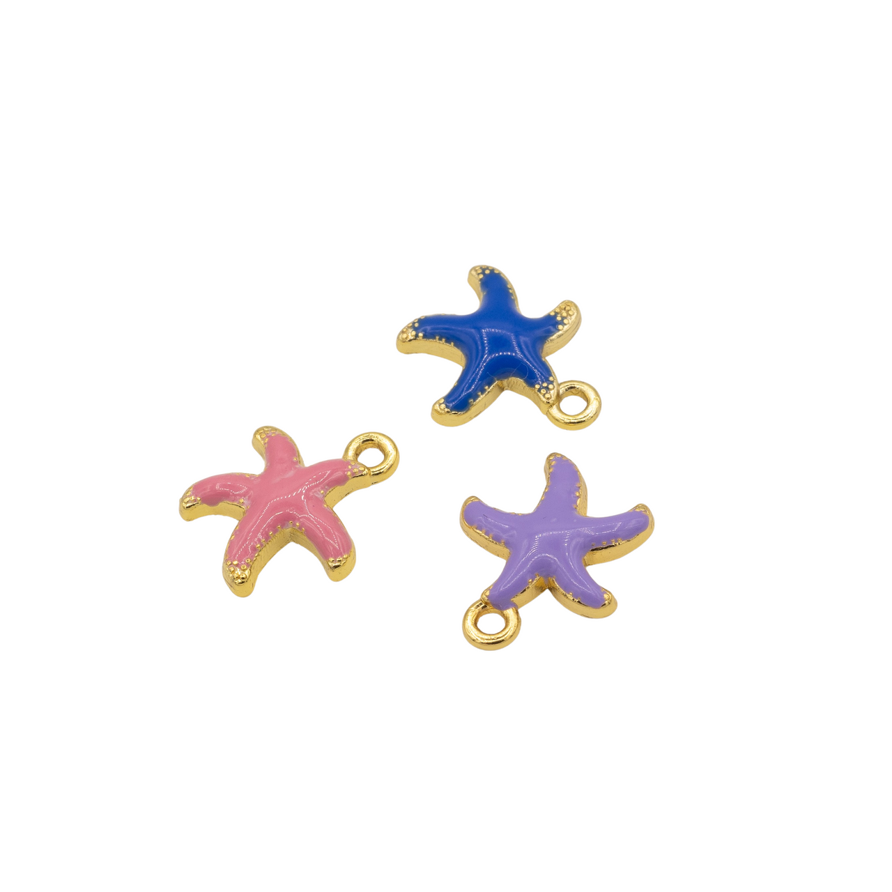 Enamel Starfish Charm