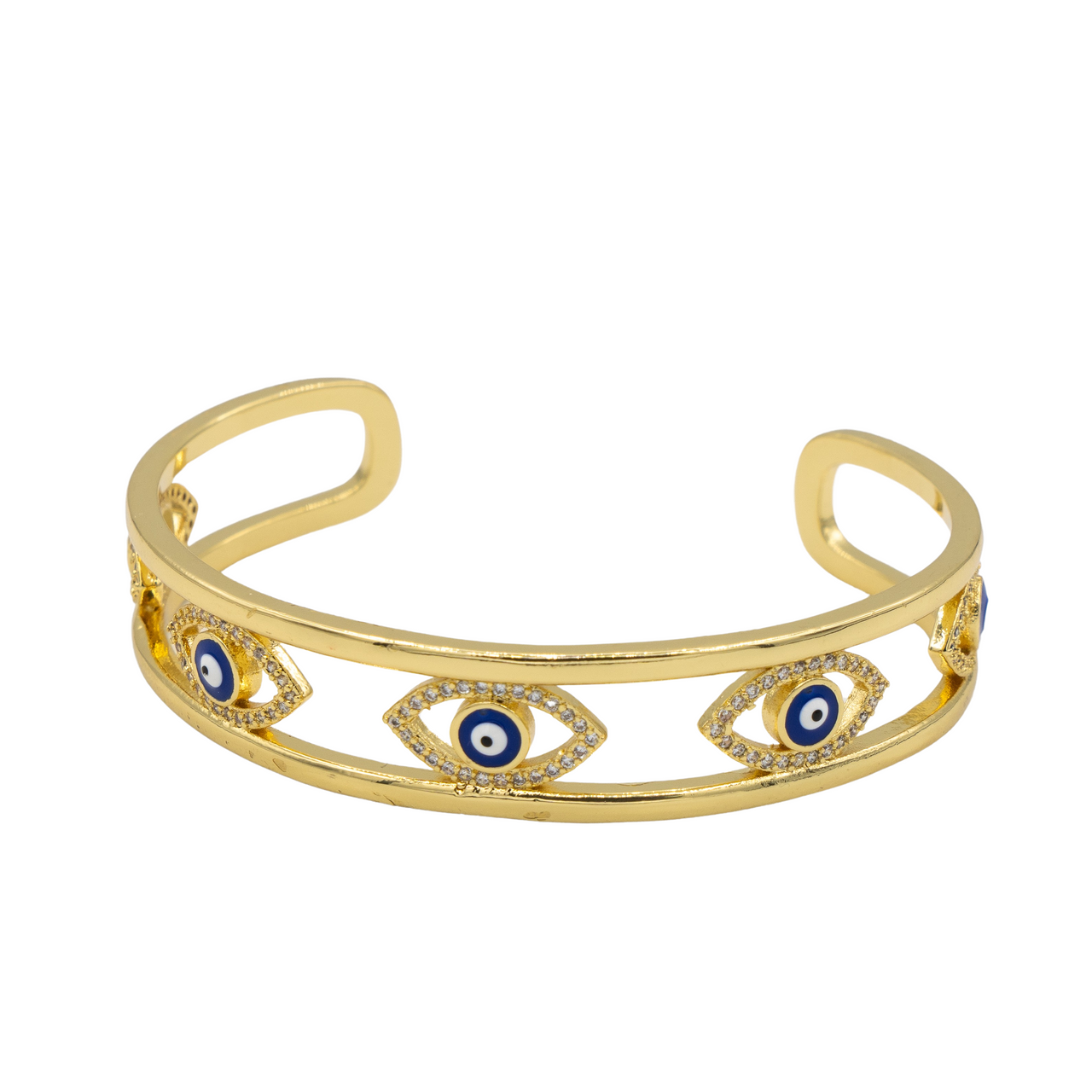 The Thick Evil Eye Bangle