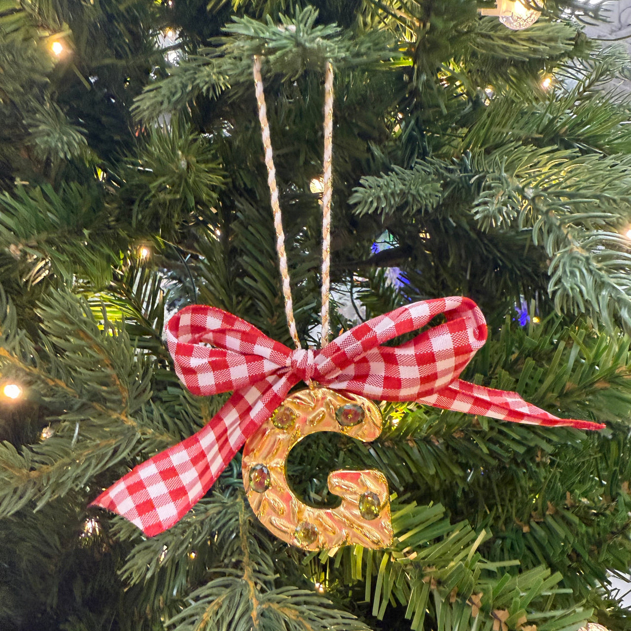 Personalized Initial Ornament
