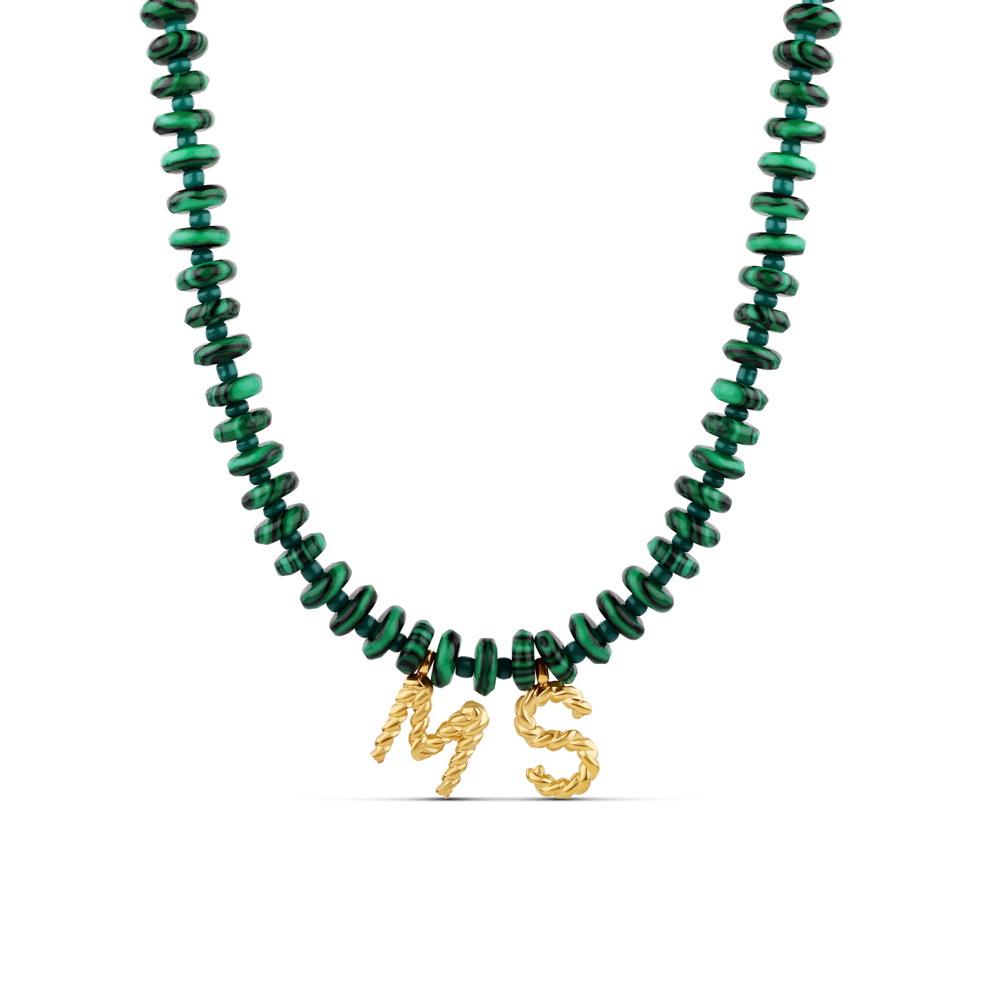 The Personalized Rope Letter Name Necklace