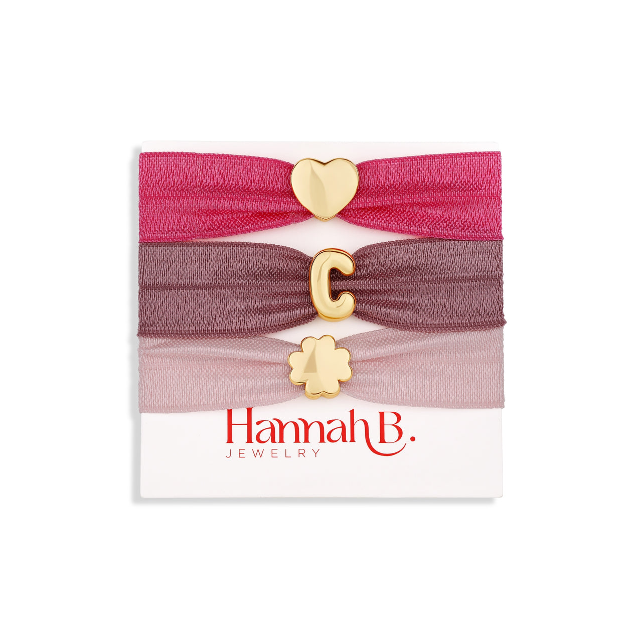 Personalized Stretch Bracelet Set – Set of 3