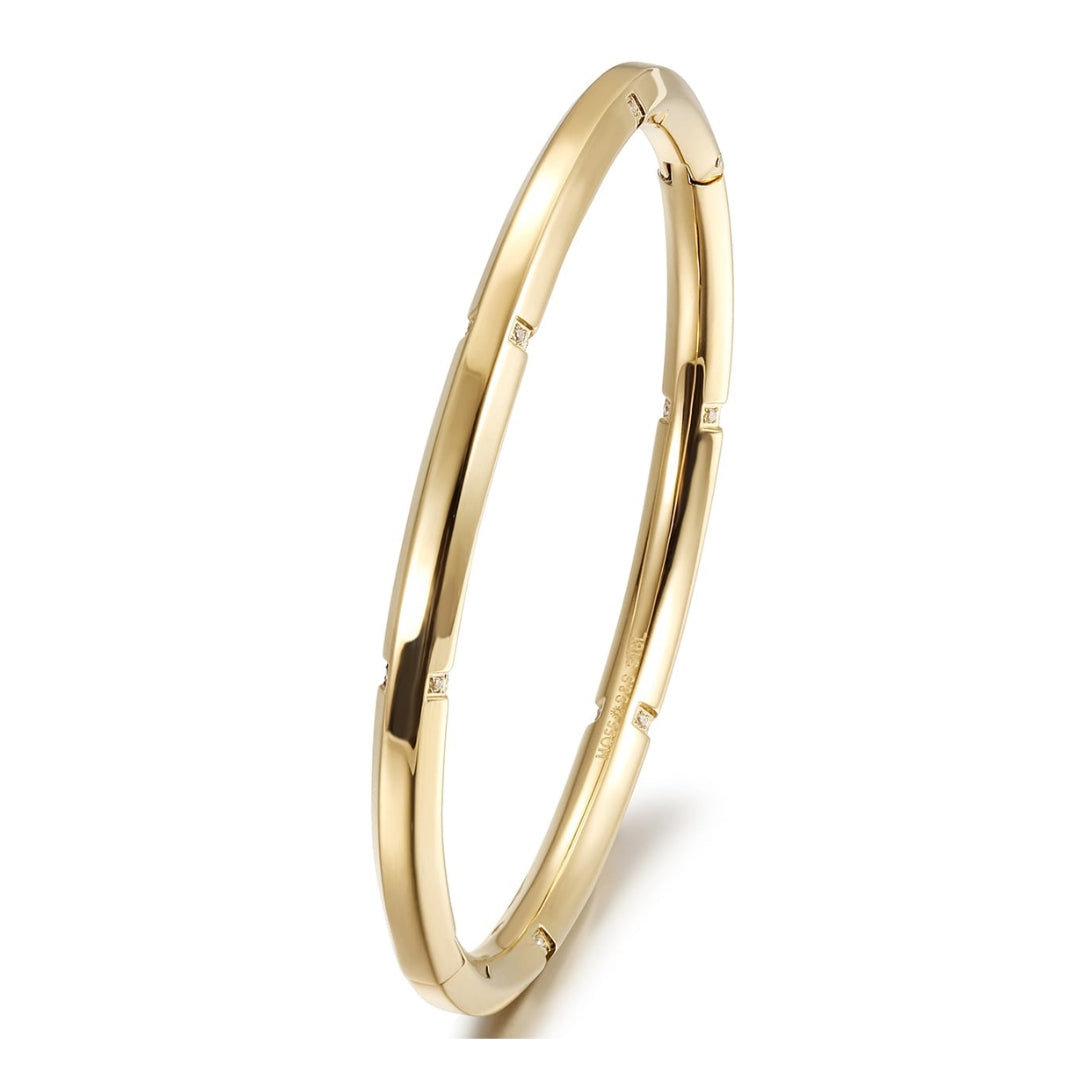 The Thin Bangle with Stones