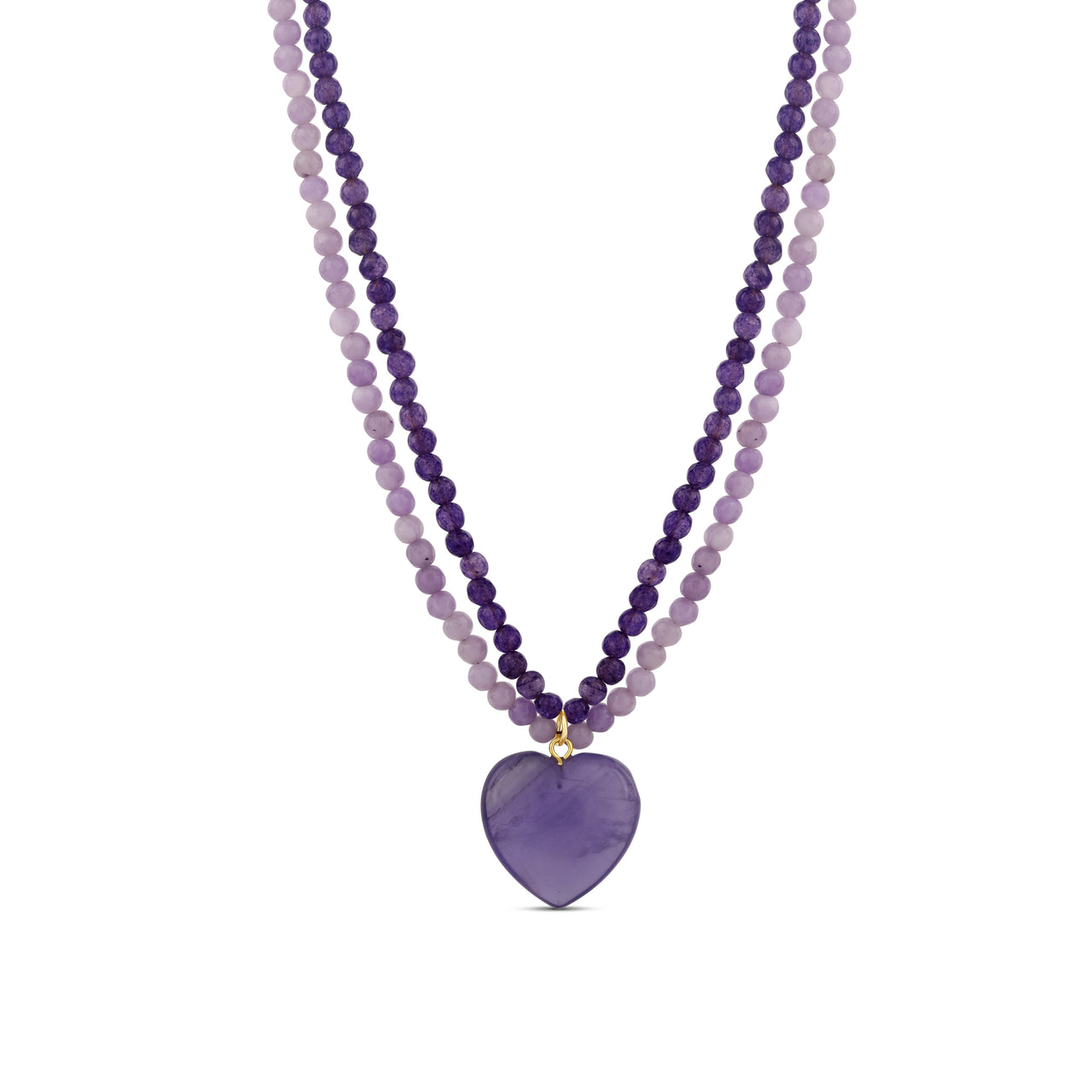 The Double Strand Heart Necklace