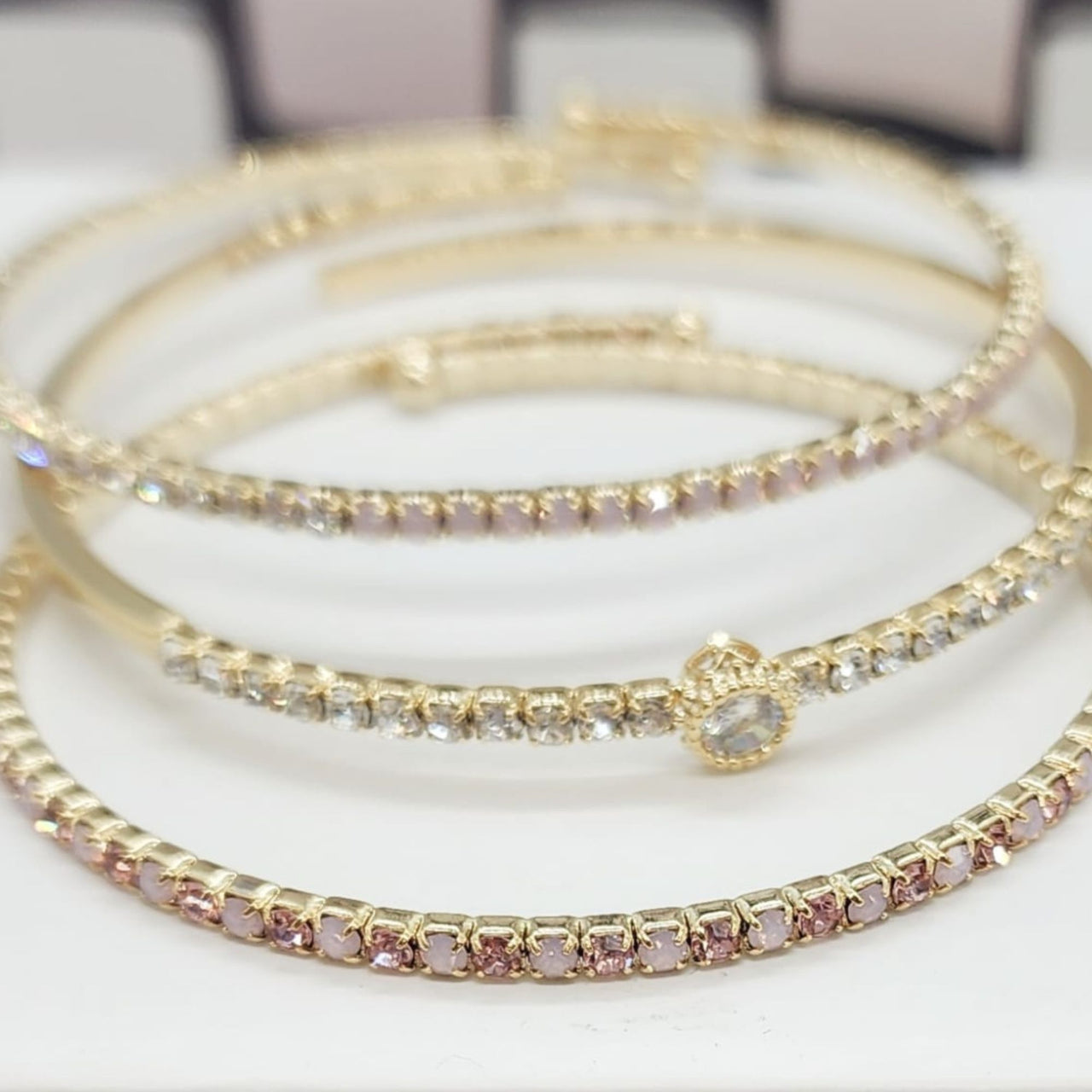The Stone Half Tennis Bracelet