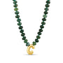 Bubble Initial Beaded Necklace - Hannah B by Hannah Bender