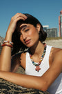 Lava Stone Starfish Necklace - Hannah B by Hannah Bender