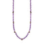 Lavender Amethyst Bead Necklace with Faceted Gem Accents - Hannah B by Hannah Bender