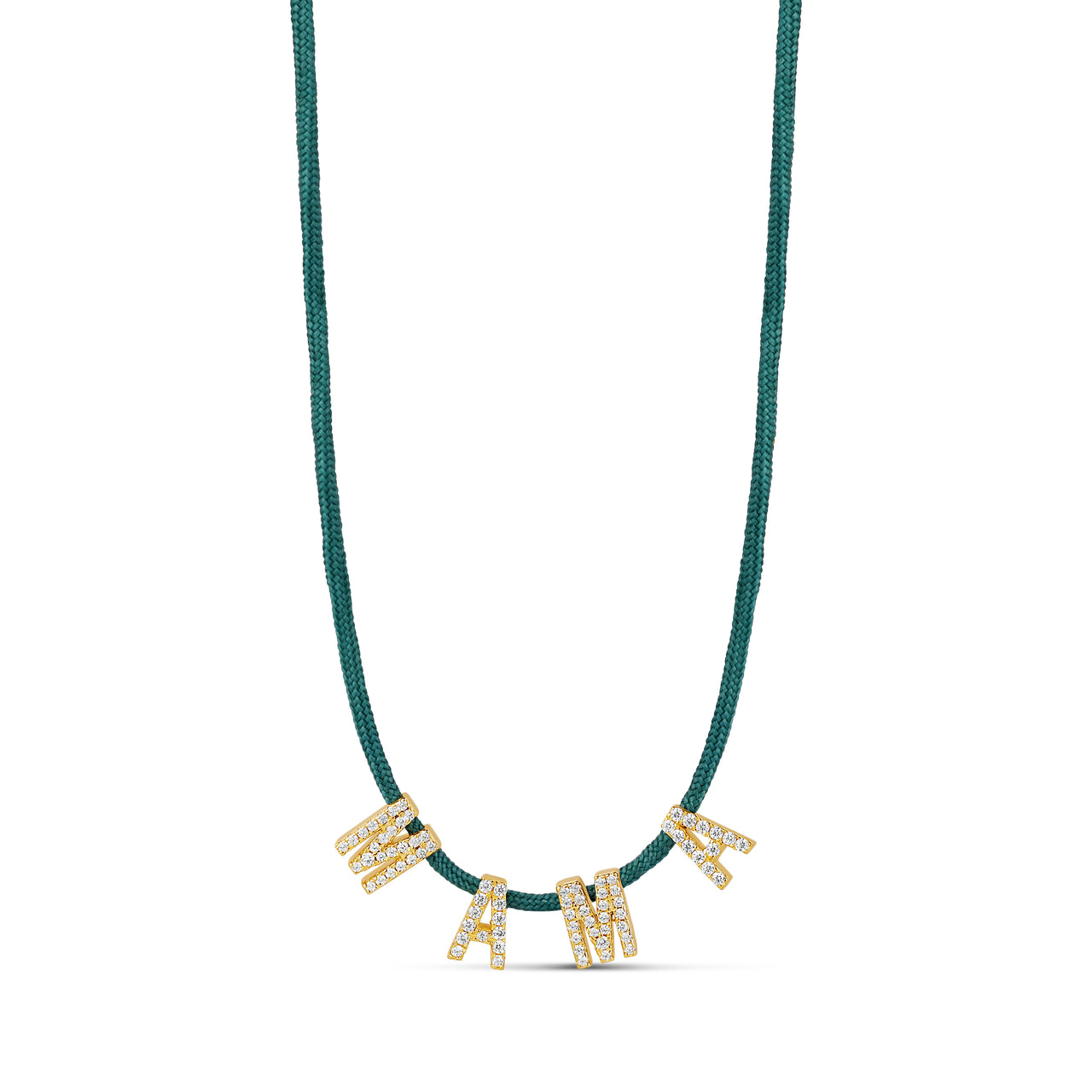 The Personalized Cord Name Choker