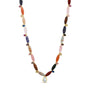 Rainbow Navette & Gem Drop Necklace - Hannah B by Hannah Bender