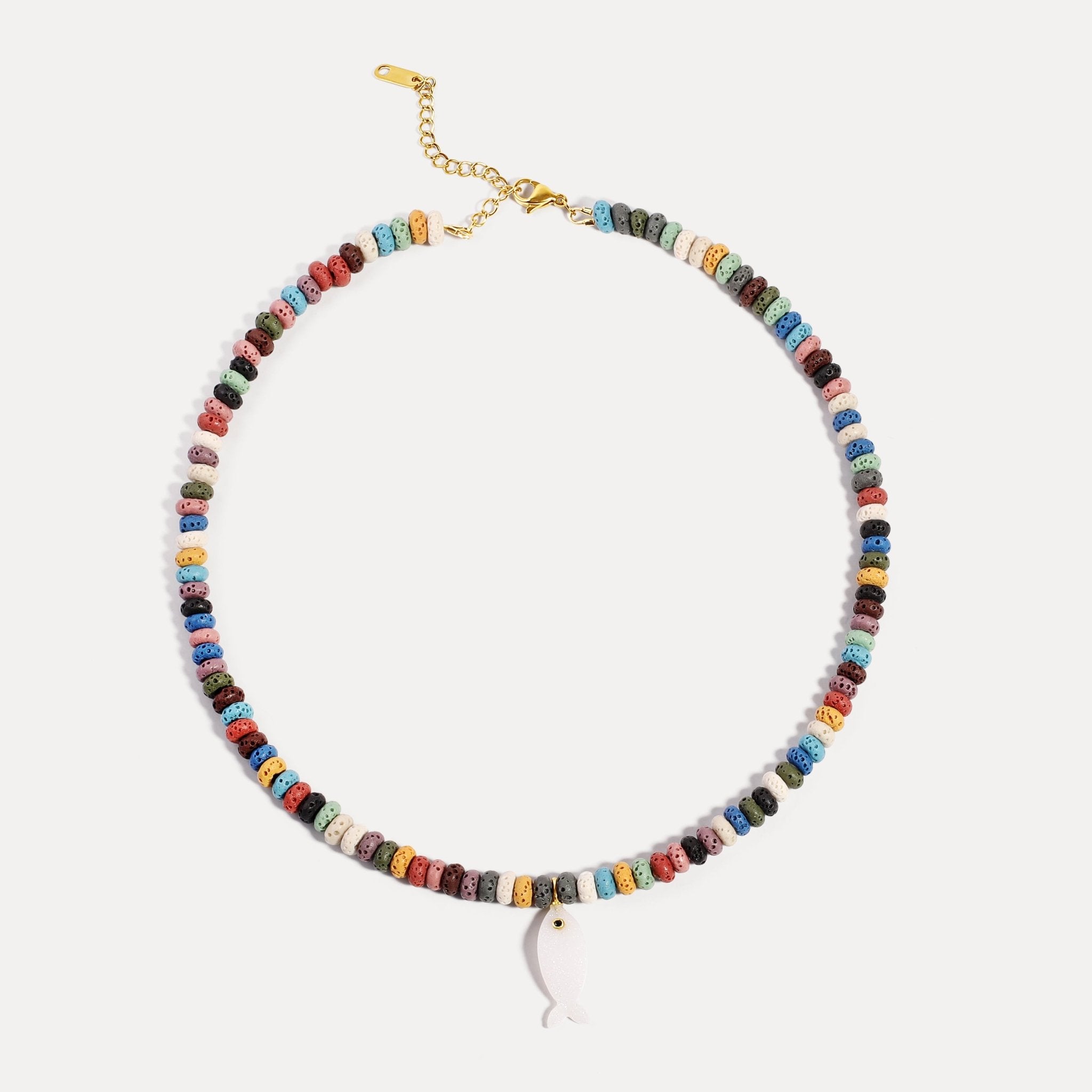 Rainbow Reef Necklace - Hannah B by Hannah Bender