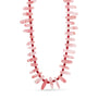 Rose Quartz Spike Necklace - Hannah B by Hannah Bender