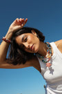 Starfish & Fish Lava Stone Necklace - Hannah B by Hannah Bender