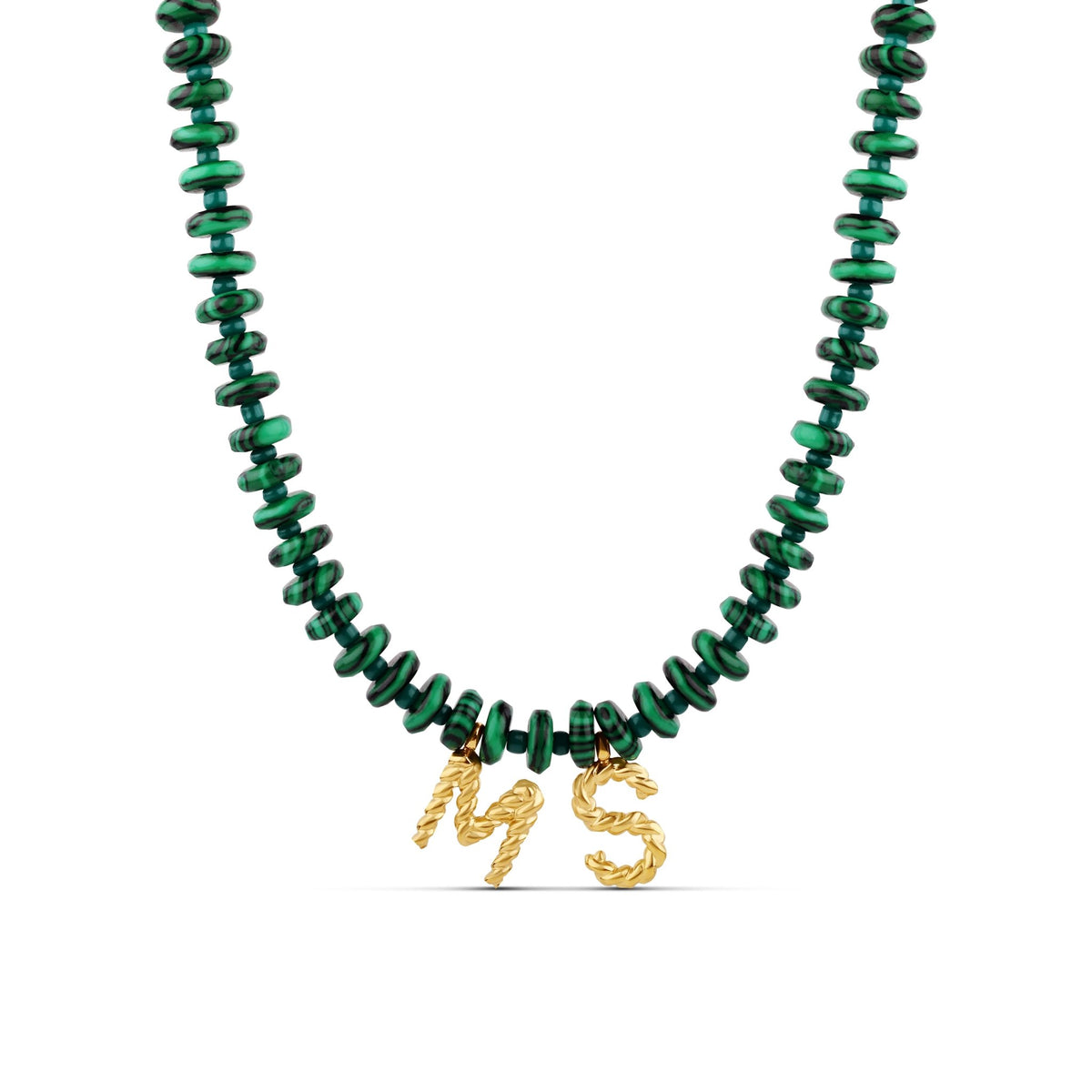 The Personalized Rope Letter Name Necklace - Hannah B by Hannah Bender