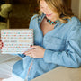 Turquoise and Red Jasper Necklace - Hannah B by Hannah Bender