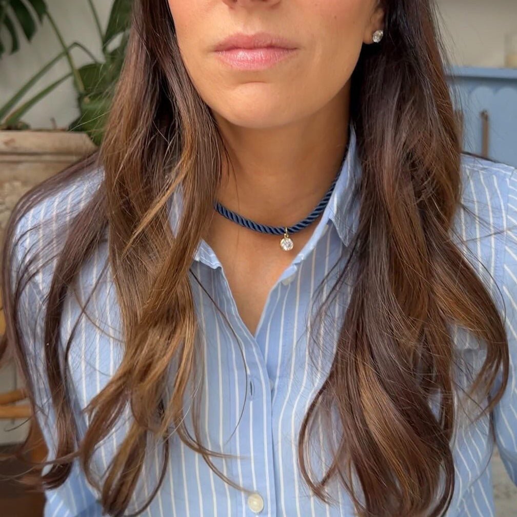 Twisted Rope Choker - Hannah B by Hannah Bender