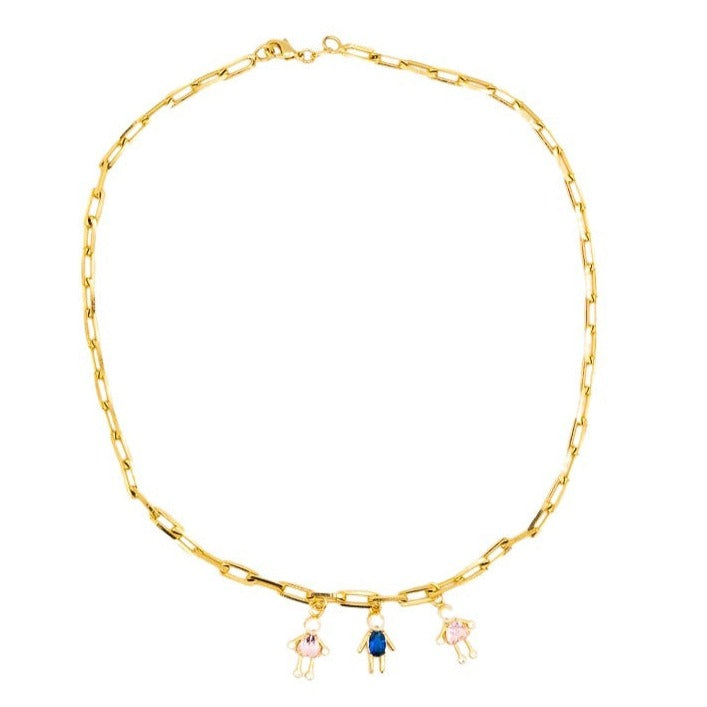 The 18k Gold-Filled Children's Charm Necklace