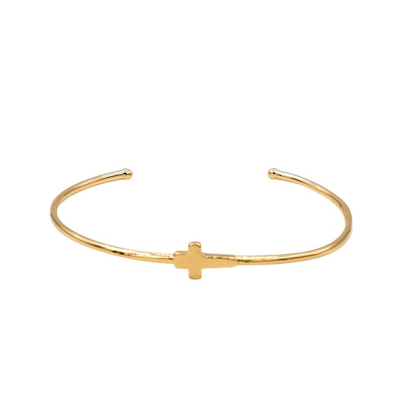 The Goldfilled Cross Bangle